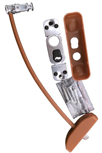 Netodak Child Safety and Safety Lock - Brown Steel Rope, 1 Piece