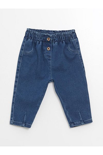 LC Waikiki Pantaloni de bază pentru fetiță, cu talie elastică