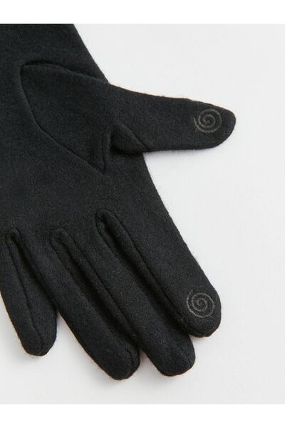 LC Waikiki LCW ACCESSORIES Embroidered Women's Stamped Gloves