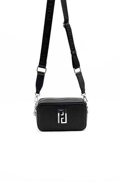 Silver Polo Silver & Polo Black - Black Sp1078 Geantă crossbody pentru femei
