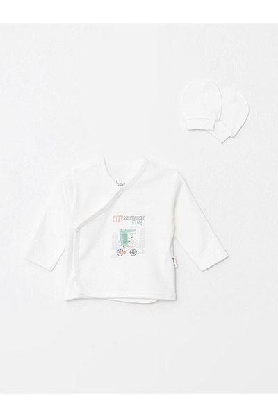 LC Waikiki CAN-EM Bebbek Printed Baby Boy Boxed Hospital Exit Set
