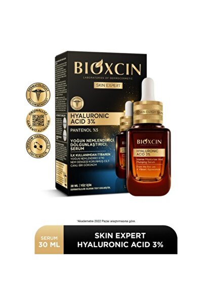 Bioxcin Hyaluronic Acid %3 Yoğun Nemlendirici Dolgunlaştırıcı Serum 30 ml