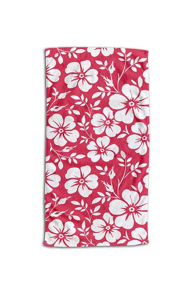 cott land Floral Patterned Beach Towel