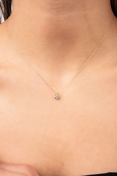 Altınaşkı Tektas Hayalet Altın Kolye