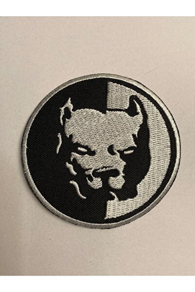 StüdyoÜmitTişört Pitbull Patch-Peach, Joint and Jeans Patch (7X7Cm)