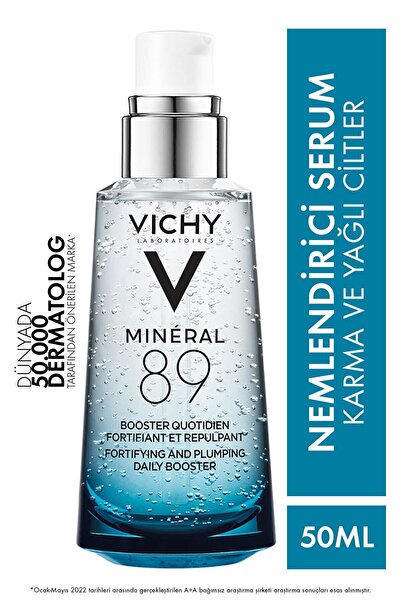 Vichy SKİN SOOTHİNG AND BALANCİNG SERUM WİTH MİNERAL 89 HYALURONİC ACİD 50ML PSSN2903