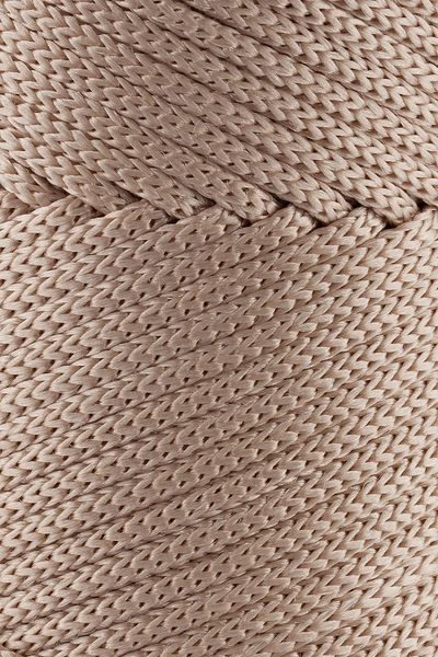 SENSY 3 Mm - 250 gr Polyester Macrame Thread Milk Coffee 120 M Polyester Macrame Thread Suppla Rope And Bag Thread