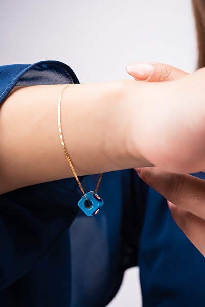 Altınaşkı Parlak Zincirli Altın Bileklik