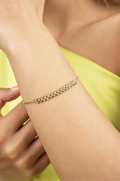 Altınaşkı Renkli Dorika Toplu Altın Bileklık