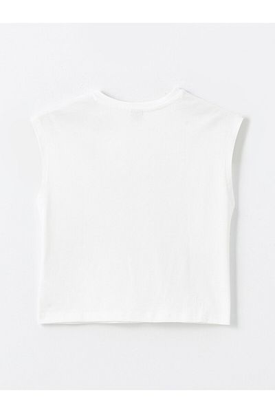 LC Waikiki Κοριτσίστικο T-Shirt με λαιμόκοψη LCW
