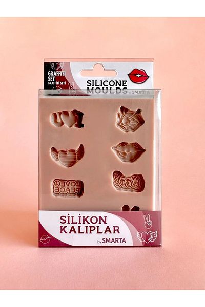 Smarta Silicone Mold - Graffiti Set Sk1013066