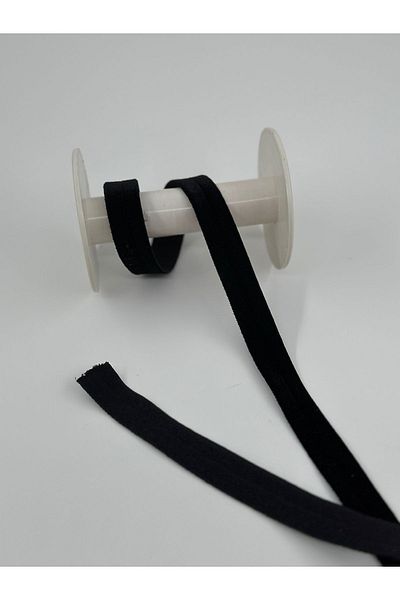 paşateks since 1995 şekil FLEXIBLE Black Velvet - 2 cm Lycra, 5 Meters