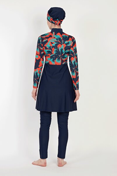 InStyle 6010-es modell, sötétkék hidzsáb fürdőruha