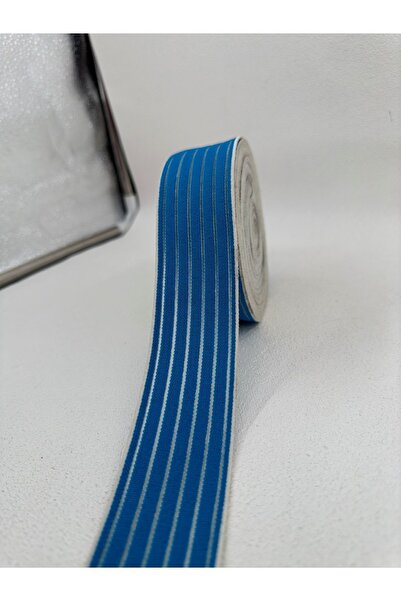paşateks since 1995 şekil 4 cm Simli Dokuma Lastik-5 Metre