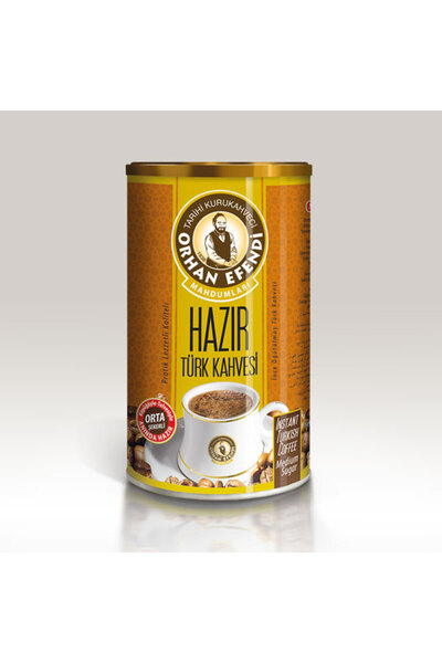 Altıncezve Orhan Efendi Hazır Türk Kahvesi Orta (ORTA ŞEKERLİ) Teneke 500 gr