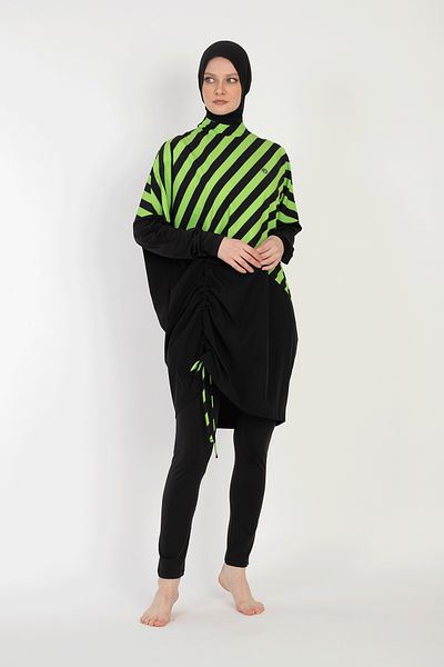 InStyle Black Hijab Swimsuit - 6060 Model