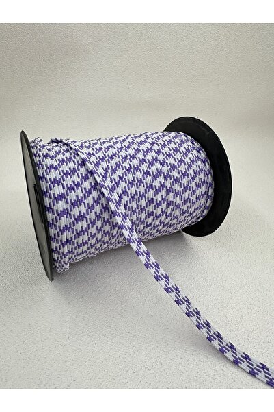 paşateks since 1995 şekil 8 мм кольорова гумова стрічка з візерунком - 5 метрів