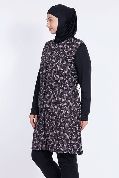 InStyle 1403 Model Black Hijab Swimsuit