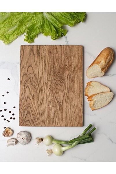 Esci Design Trendy Wooden Cutting Board - Presentation and Plate Set