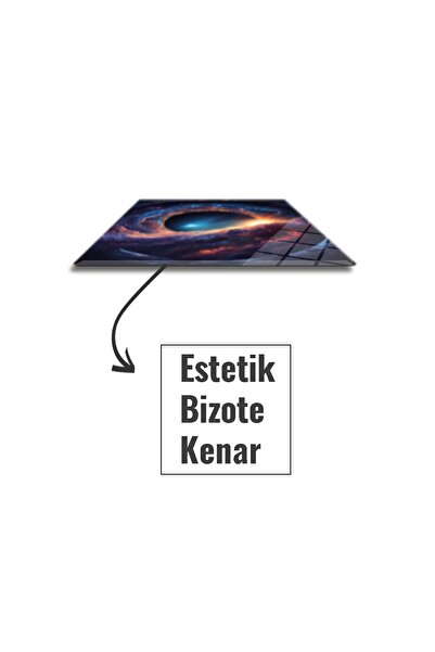 Decorita Подложка за мишка Cam | Подложка за мишка Cam | Нощно небе | Малка | 18 см X 22 см