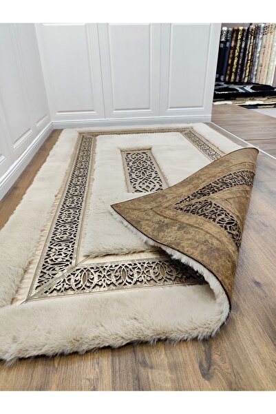 Diavira Home KING LAZER KESİM DERİ PELUŞ HALI