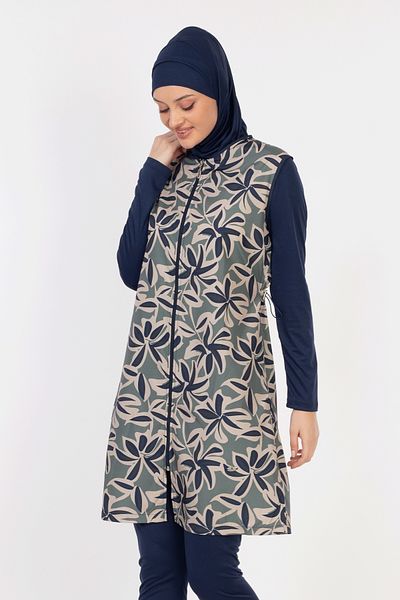 InStyle 1318 Model Black Hijab Swimsuit