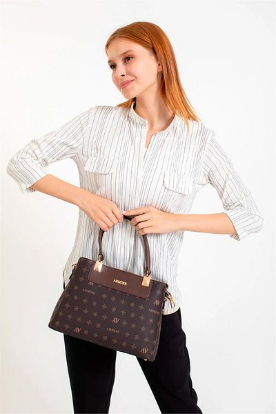 Armine Brown Women's Shoulder Bag - 206 Model