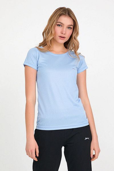Slazenger Tricou cu mânecă scurtă pentru femei RELAX Albastru deschis