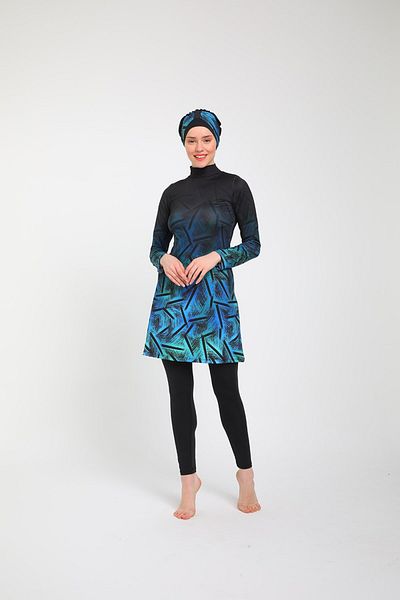 Chelly Lycra γυναικείο μαγιό Hijab - Full Covered, S 3765
