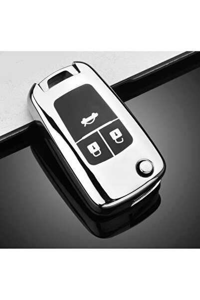 YıldızTuning Husă pentru chei Chevrolet Aveo, culoare argintie