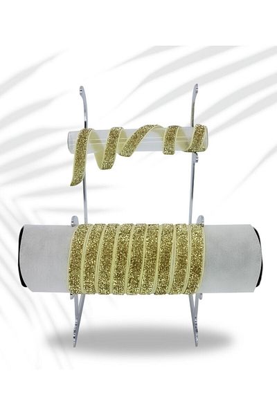 kadifecim 1 Cm Glitter Velvet Ribbon 5 Meters