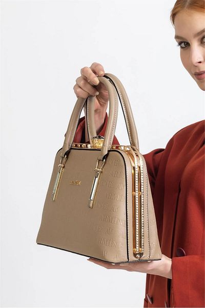 Armine 339 Model Mink Laser Women's Shoulder Bag