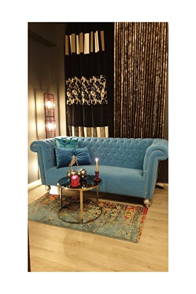 3A Mobilya Mavi Kanepe