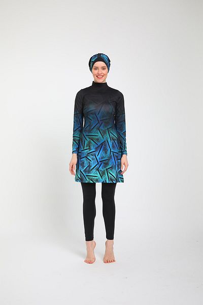 Chelly Lycra γυναικείο μαγιό Hijab - Full Covered, S 3765