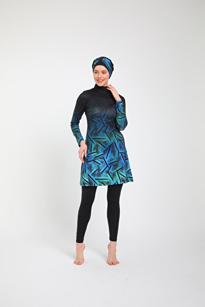 Chelly Lycra γυναικείο μαγιό Hijab - Full Covered, S 3765
