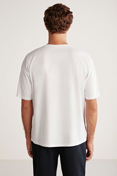 First Touch Ανδρικό μπλουζάκι Oversize - Χαλαρή Εφαρμογή