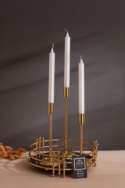 mba decor metal bending art Service Presentation Organizer Tray Catering Stainless Gold Tableware Luxury Kitchen Promise Engagement Tray
