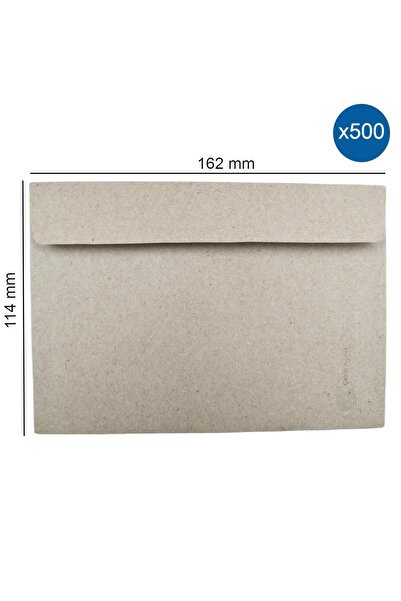 Oyal Plic pătrat cu scrisori Kraft 114x162 mm - 70 gr silicon, 500 buc (1 cutie)