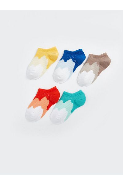 LC Waikiki LCW Baby Bedruckte Baby Boy Booties Socken 5 Stück