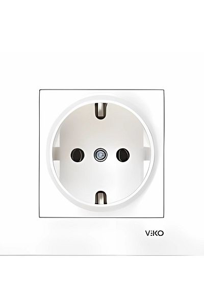 VİKO السعر يشمل مقبس مؤرض Karre واحد Cerceve