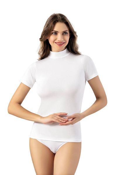 KOTA İÇ GİYİM Tricou de damă cu mânecă scurtă din bumbac, 3 bucăți