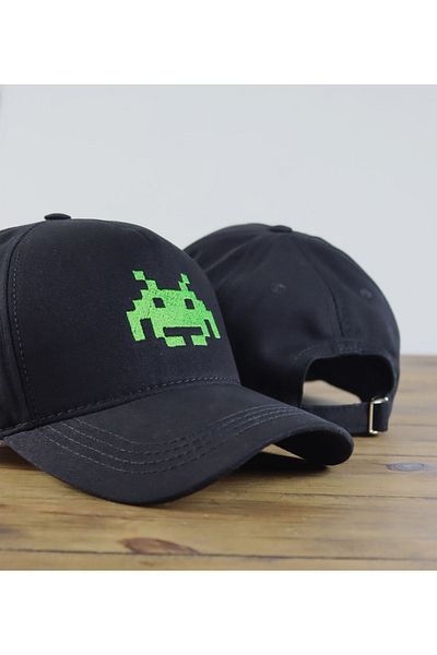 PHW Arcade Atari Space Invaders embroidered high-quality hat