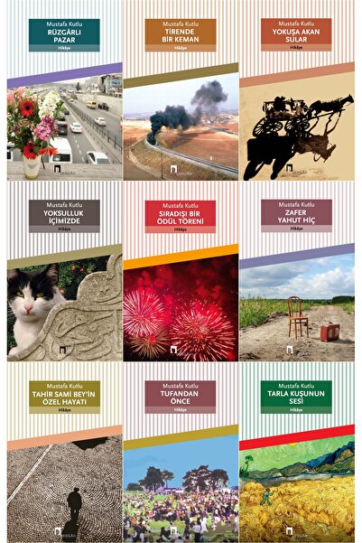 Dergah Yayınları Mustafa Kutlu Hikaye Kitapları Set 3 ( 9 Kitap Takım )