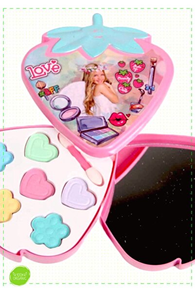 OMZ Bimba Bella Çilek Kutulu Makyaj Seti Kız Erkek Cocuk Egitici Montessori Oyuncaklar