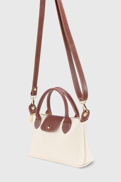 Housebags Beige Cream Bag - Versatile, Leather and Crossbody