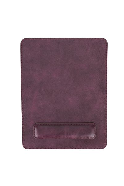 Lev Leather Γνήσιο δερμάτινο εργονομικό mousepad - Υποστήριξη καρπού, δώρο γραφείου με δυνατότητα εγγραφής ονόματος