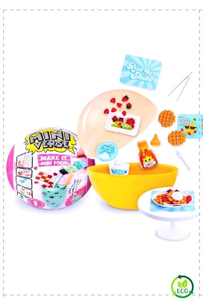 OMZ Miniverse Food Diner - Girl and Boy Montessori Toy
