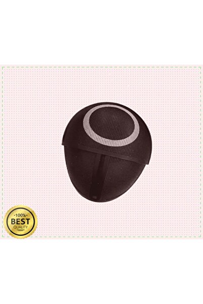 OMZ Squid Game Kalamar Oyunu Kostüm Maske Yuvarlak Daire Kız Cocuk Erkek Cocu...