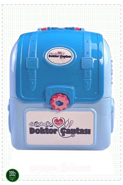 OMZ 2 in 1 Doctor Bag - +3 years Girl Boy Children Montessori Toys Healthy Product