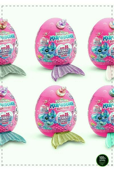 OMZ Rainbocorns Mermaidcorn - Educational Montessori Toys for Girls and Boys